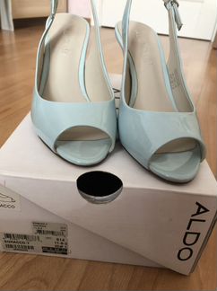 Туфли aldo 37р, новые, голубые