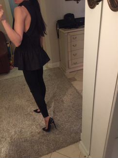 Рубашка с баской Alaia новая