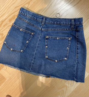 Джинсовая юбка zara