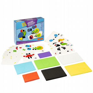Игра-конструктор Bondibon для малышей, Забавные зверушки (вв4552)
