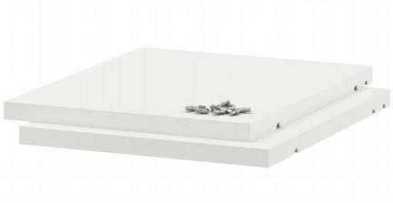 Полки утруста IKEA - белый, 30x37 см