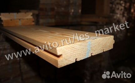 Половая доска из лиственницы 28х120х2000 мм