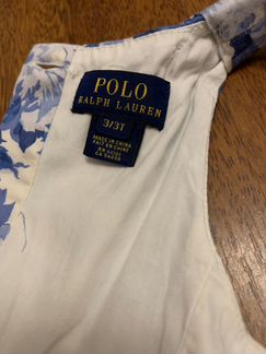 Платье Ralph Lauren (плюс болеро). Размер 3 года