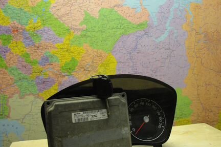 6S61-12A650-HD SIM210 Эбу Fiesta Fusion + привязка