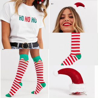 Рождественский family look эльфа