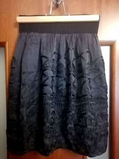 Новая чёрная юбка Mango