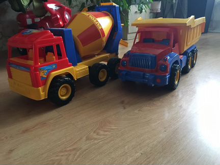 Машина Грузовик и бетономешалка
