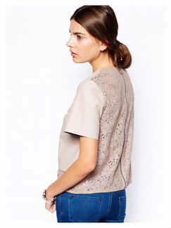 Топ, натуральная кожа ASOS