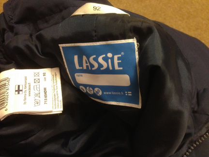 Полукомбинезон демисезонный lassie р.92 + куртка