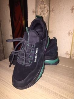 Женские кроссовки из натуральной замши и кожи, 39р