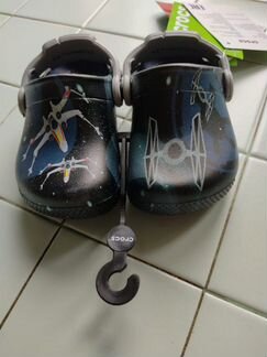 Новые сабо crocs звёздные войны 22 размер