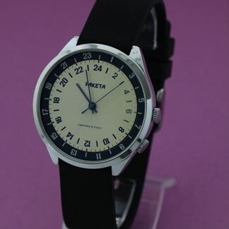 Часы Ракета СССР 24 часа в