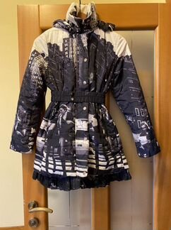 Пальто осеннее для девочки на рост 140-150