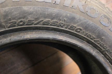 Шина бу 205-65-15 Hankook Winter i*Pike LT RW09