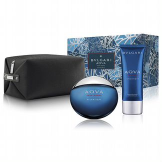 Подарочный набор bvlgari aqva pour homme atlantiqv