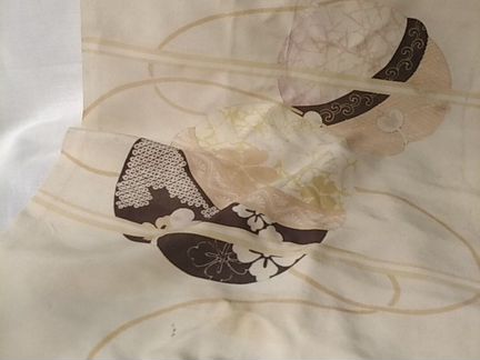 Шелковый шарф