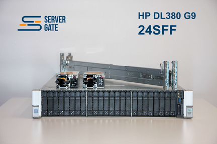 Сервер HP DL380 G9 24SFF 2x E5-2620v3 64 GB