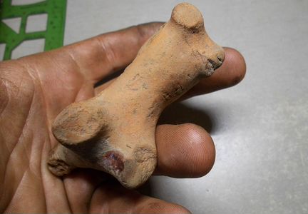 Игрушка Свистулька Глиняная Россия Старинная