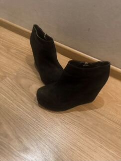 Ботильоны замшевые