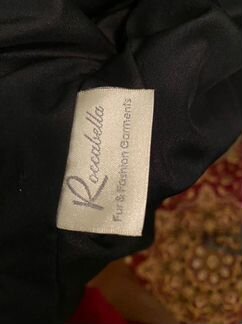 Шуба норковая черная с капюшоном