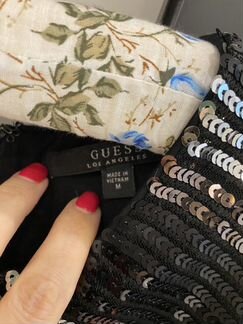 Платье Guess новогоднее с паетками