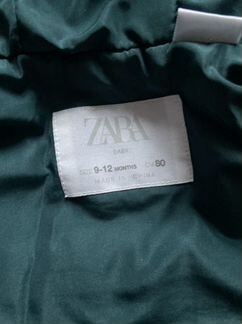 Zara baby куртка из искусственной овчины