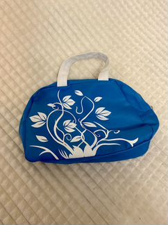 Дорожная косметичка синяя несессер