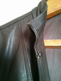 Кожаная куртка - жилет, женская. Германия