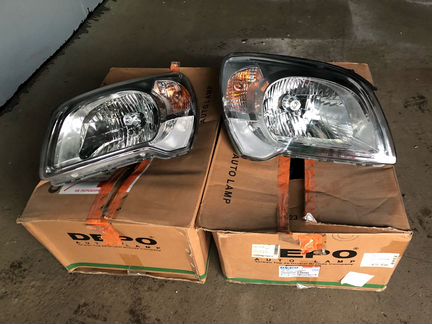 Продаю фары Depo на Kia Sportage 2 (08-10) Рестайл