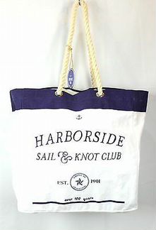 Сумка летняя Harborside Sail & Knot Club Navy Blue