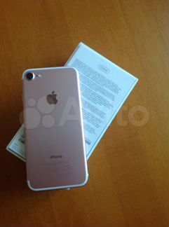 Телефон iPhone 7,Rose Gold,128GB