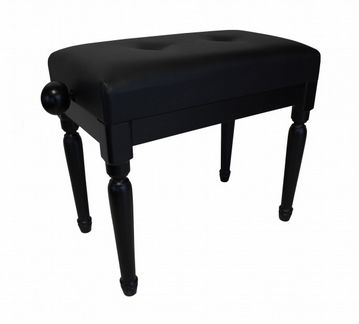 Банкетка для фортепиано R-7 Black (черная) новая