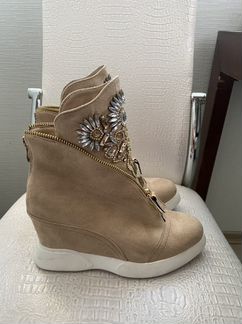 Полусапожки женские зимние 40 размер