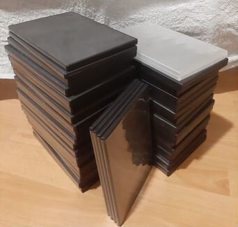 Пустые коробки (боксы) для дисков CD и DVD