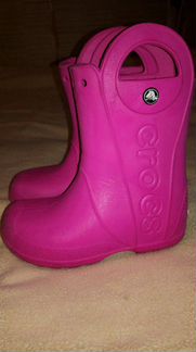Crocs, сапоги, р-р с13, в отличном состоянии
