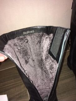 Зимние сапоги RiaRosa Эконика с натуральным мехом