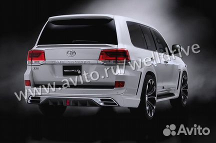 Фендера Toyota Land Cruiser 200 16- Wald