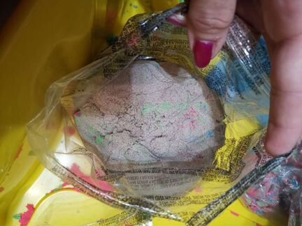 Кинетический песок, 5 цветов + много формочек