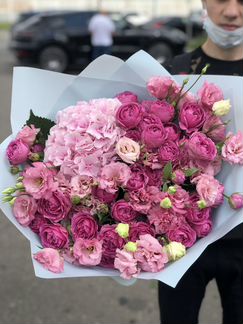 Розы 101 роза 51 роза Пионовидные розы