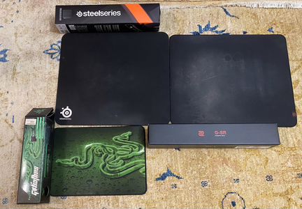 Игровые ковры Zowie G SR/Steelseries Qck heavy/Raz