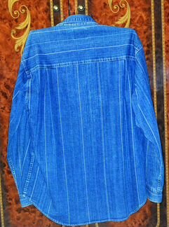 Джинсовая рубашка wrangler 48-50р