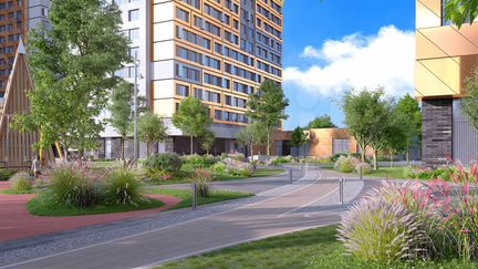 2-к квартира, 55.4 м², 4/22 эт.