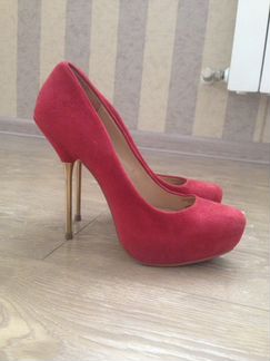 Туфли Zara замша, р-р 38 (маломерки)