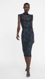 Кружевное платье Zara