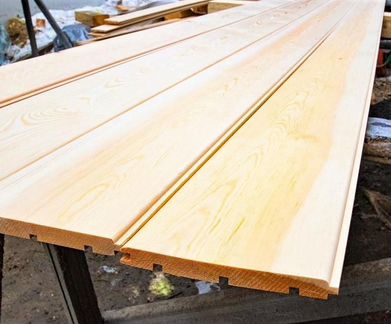 Вагонка Из лиственницы и сосны сорт AB 1 м2