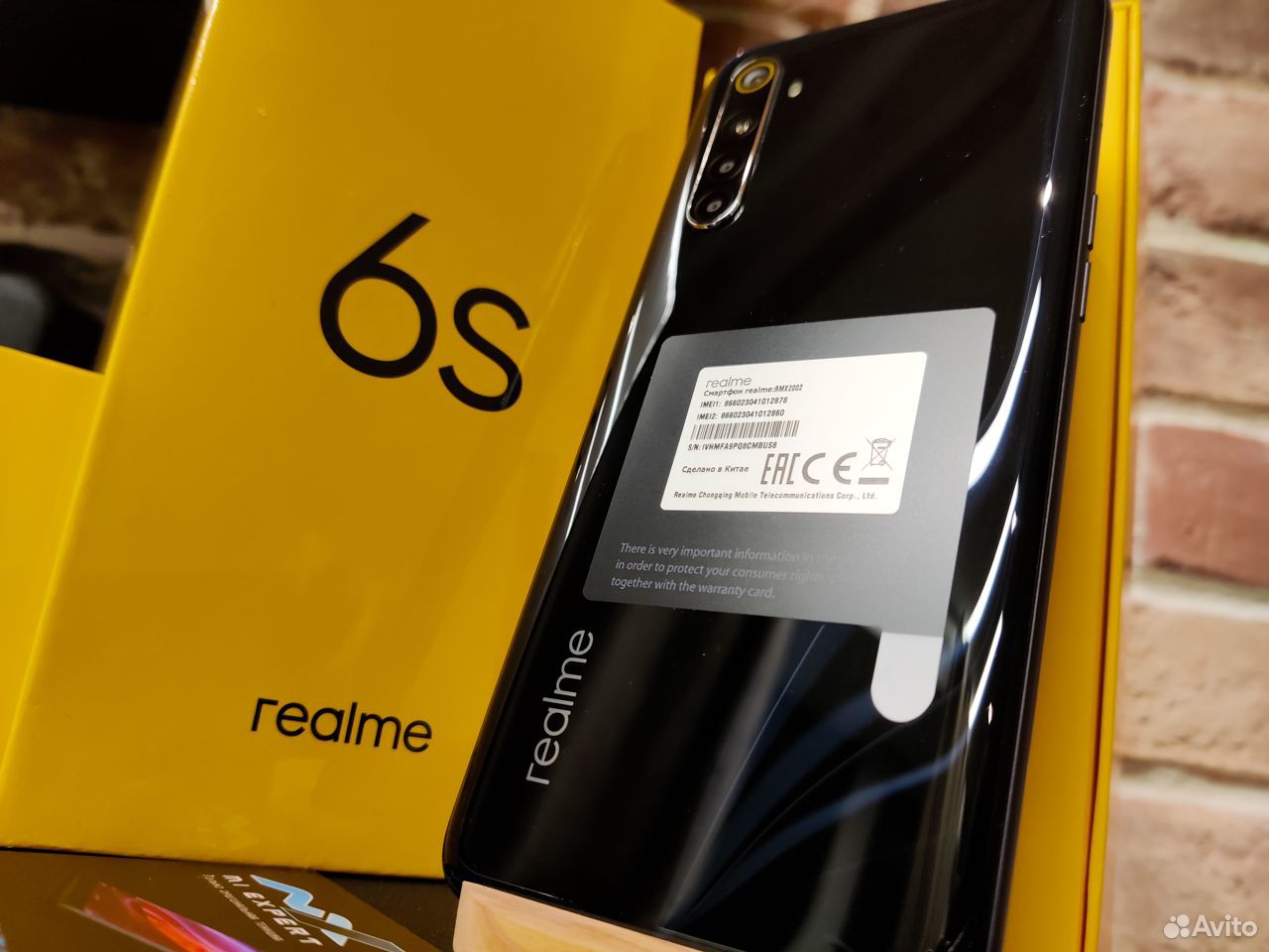 Oppo Realme 6S NFC 128GB Черный Гарантия 1 год 89375787804 купить 1