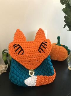 Рюкзак вязанный