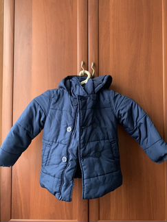 Куртка детская зимняя на мальчика 2-4 года