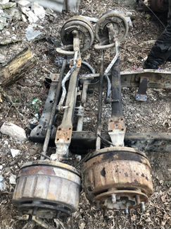 Isuzu nqr71.nqr75.богдан передняя балка б.у