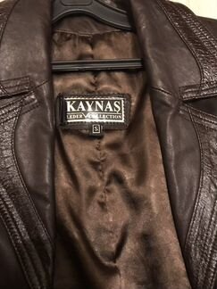 Плащ из телячьей кожи Kaynas Leder